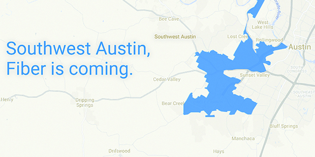 Google Fiber is finally coming to Southwest Austin